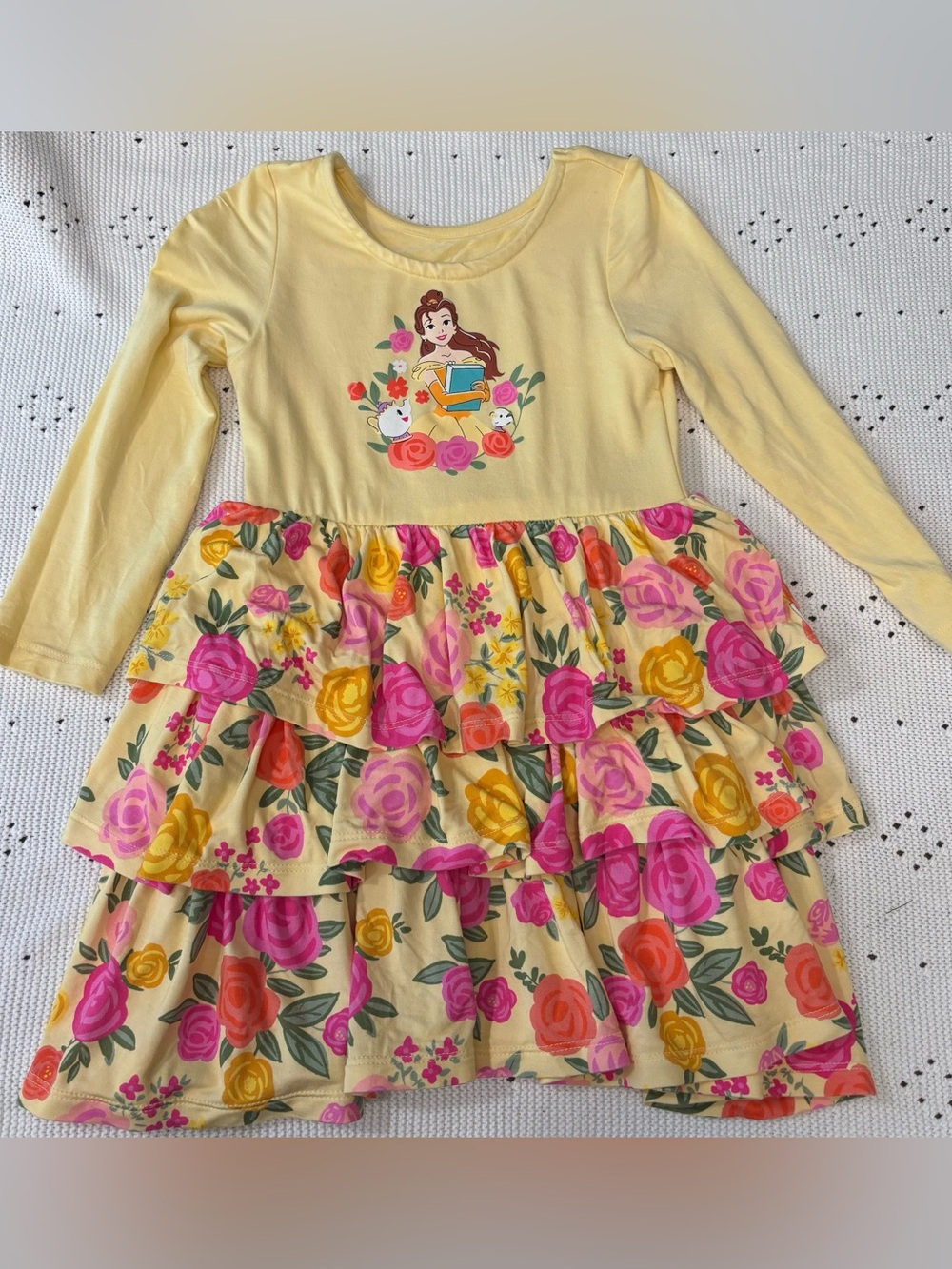 Little Sleepies Beauty & The Beast Floral Dress